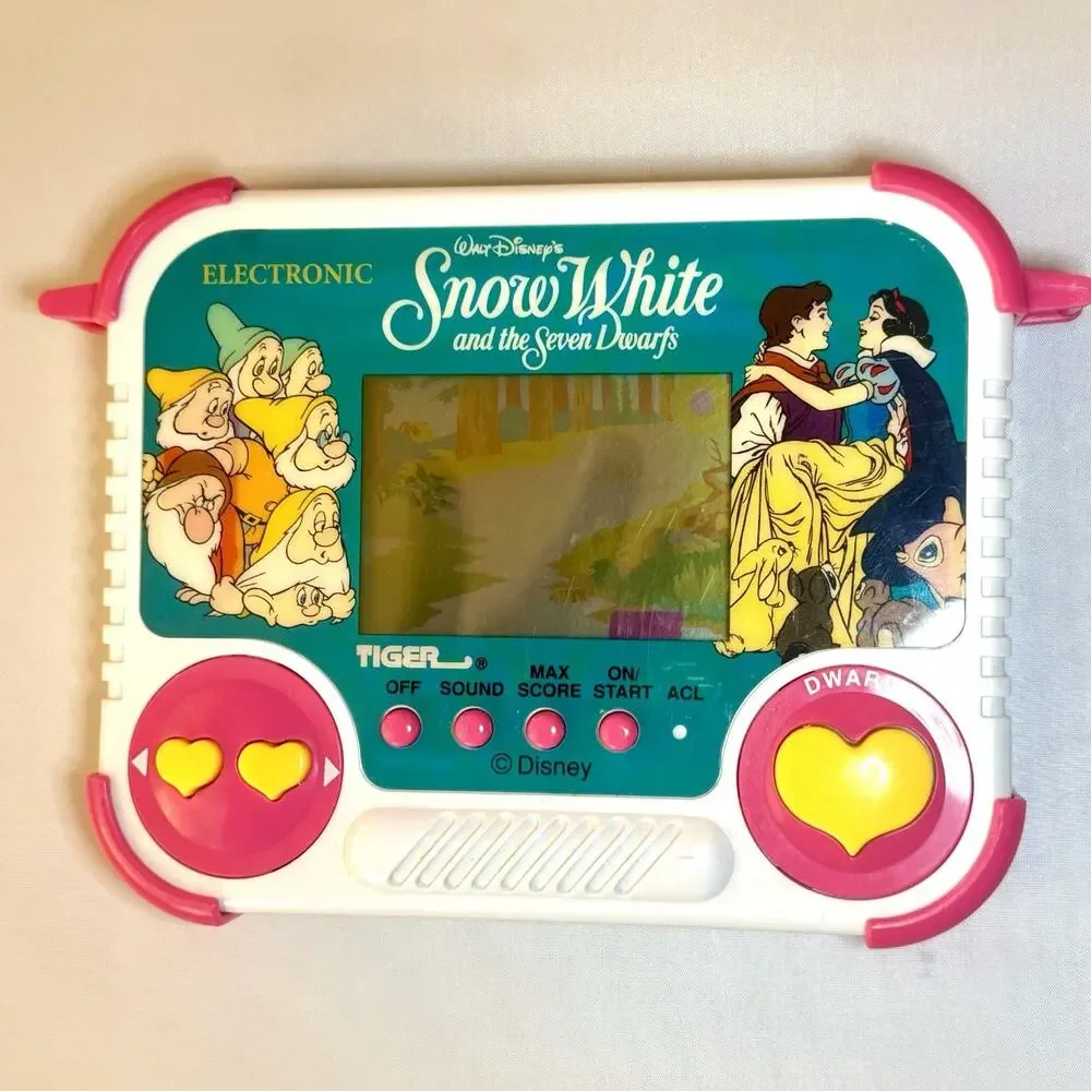 Vintage Tiger Snow White & Seven Dwarfs Electronic Handheld LCD Game Tested - Picture 1 of 7